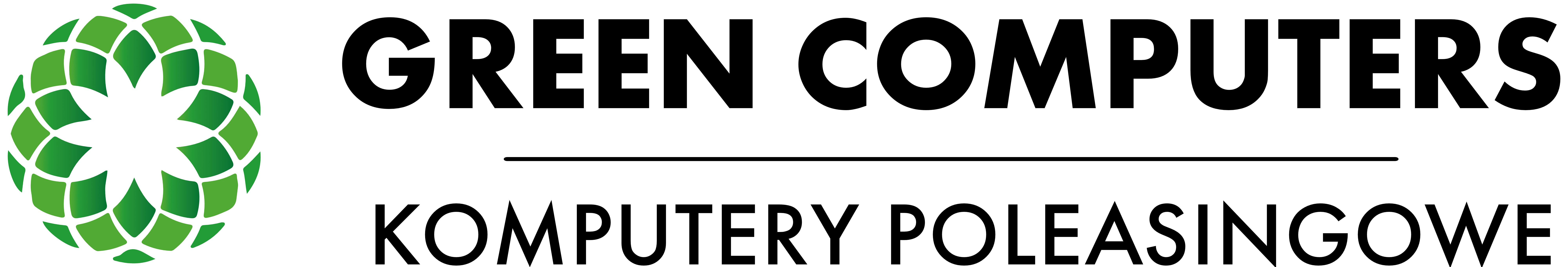 Logo GreenComputers – komputery poleasingowe i używane we Wrocławiu